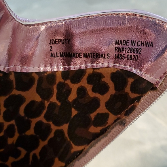 Metallic Pink Kids Cowgirl Boots Size 2 "Deputy" - Picture 9 of 13